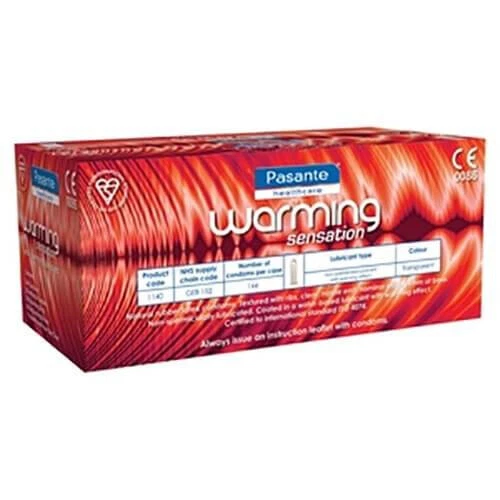 Pasante Warming Sensation Condoms 52mm - Picture 10 of 11