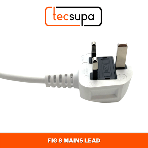 UK Mains Power Lead Cable - Fig 8 2 Pin - RoHS Certified 0.5 1m 2m 3m 3.5m 4m 5m - Picture 19 of 21