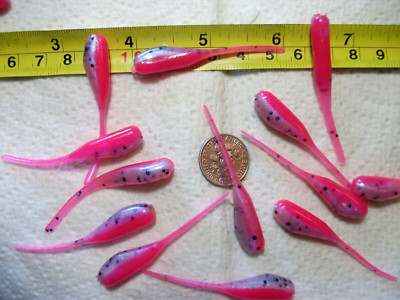 70-2''-CRAPPIE-BASS-PANFISH-MINNOWS-SOFT PLASTIC GRUBS-JIGS-SCENT-STINGERS-LURES