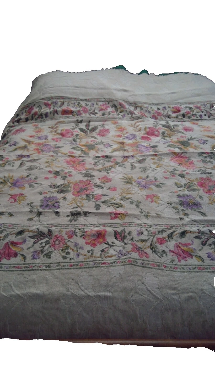 Mezcla de Seda Floral Edredones, colchas y cobertores para cunas