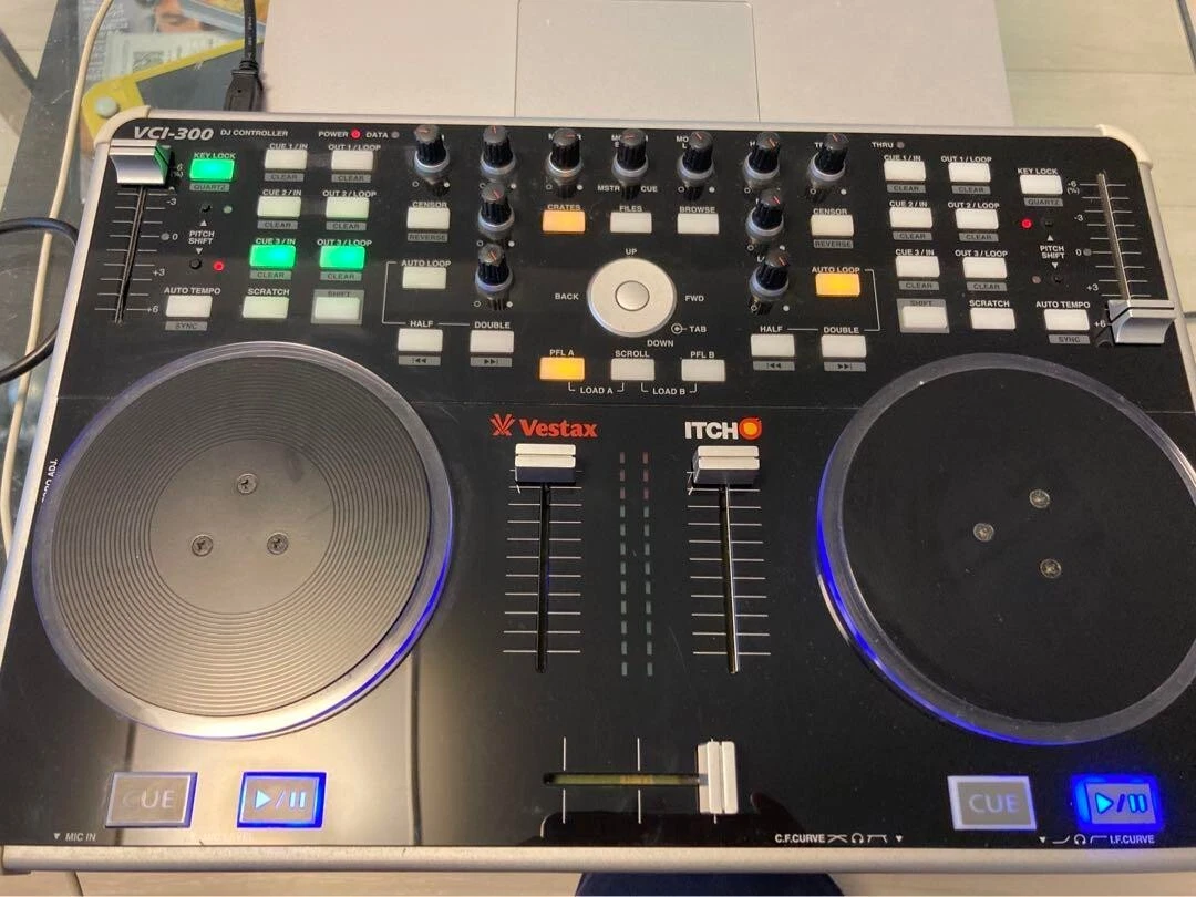 Vestax VCI-300 dj controller Tested From Japan