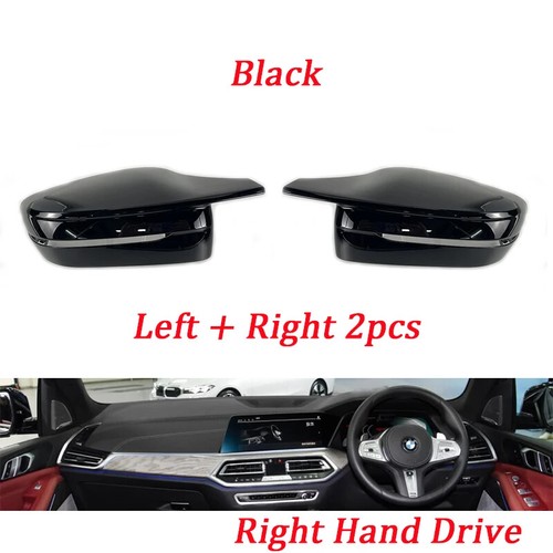 Mirror Cover M Style Car Side Rearview Mirror Cover Cap for BMW 3 4 5 7 8 Series - Picture 9 of 27