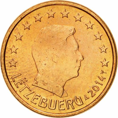 [#580407] Luxemburg, Euro Cent, 2014, STGL, Copper Plated Steel - Zdjęcie 1 z 2