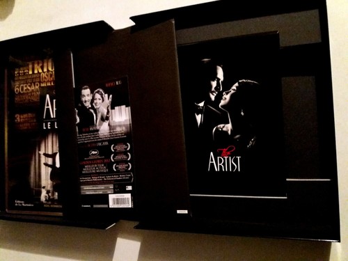 DVD "THE ARTIST" COFFRET PRESTIGE BOX SET 2DVD + BLU-RAY +CD OST +LIBRO +CARTEL - Imagen 3 de 3