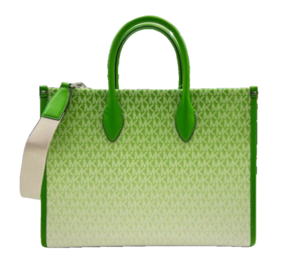 MICHAEL KORS MIRELLA MD EAST WEST TOTE SATCHEL SHOULDER BAG OMBRÉ