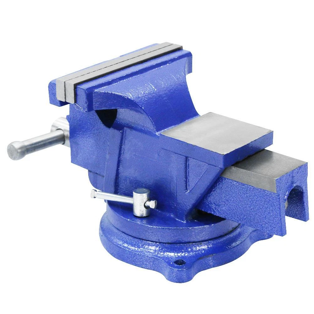 Sturdy 5 Bench Vise Swivel Base Heavy Duty Big Strike Mesa 360