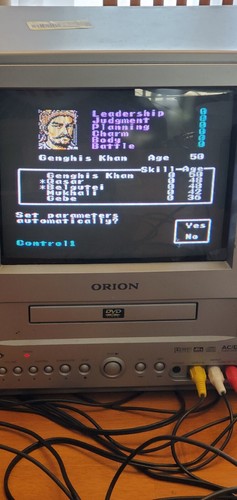Genghis Khan (NES, 1990) (Cartridge with sleeve, manual and poster) - Picture 9 of 10