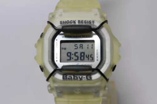 CASIO BG-360WD G Presents Fairy's Charm clear Baby-G square Watch Swan