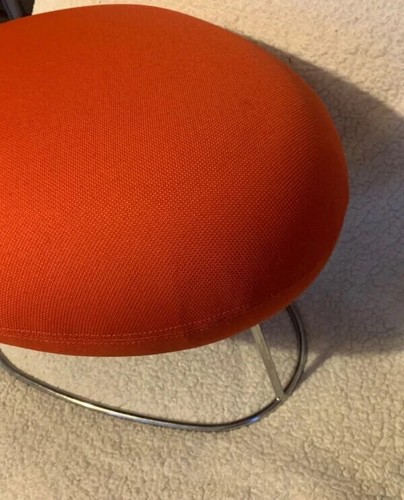 Connection Bubble Stool With Steel Legs Red By David Fox - Picture 4 of 7