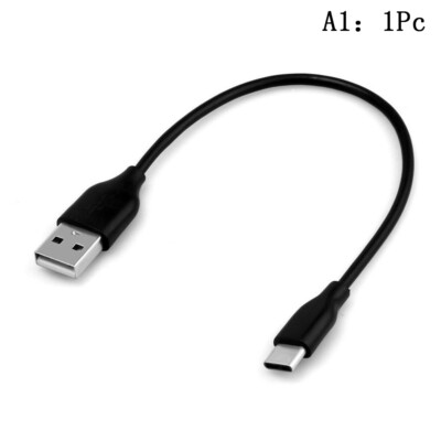 Short 20cm USB-C USB 3.1 Type C male to 2.0 type A male data charge cable~J~
