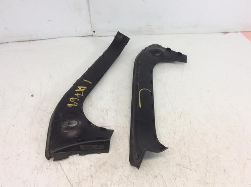 11-17 Audi A8 Rear Left & Right Trunk Rain Channel Covers Pair - Picture 2 of 10