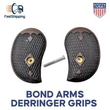 fits Bond Arms Derringer Grips Rosewood Gentleman Grips
