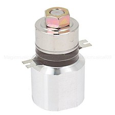 45mm Diameter 80mm Height 50W 28KHz Ultrasonic Piezoelectric Transducer Cleaner