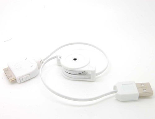 Retractable USB Data Sync&Charger Cable for iPod iPhone 4S 4 3GS 3G Touch nano - Picture 4 of 4