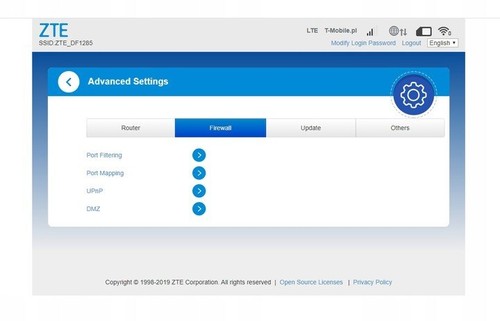 6902176058479 ZTE LTE MF79U Mobilne urządzenie sieciowe Modem sieci komórkowej ZTE Pol - Zdjęcie 3 z 6