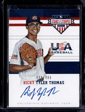 2017 Panini USA Baseball Stars & Stripes Ricky Tyler Thomas Auto /499 NR-MINT