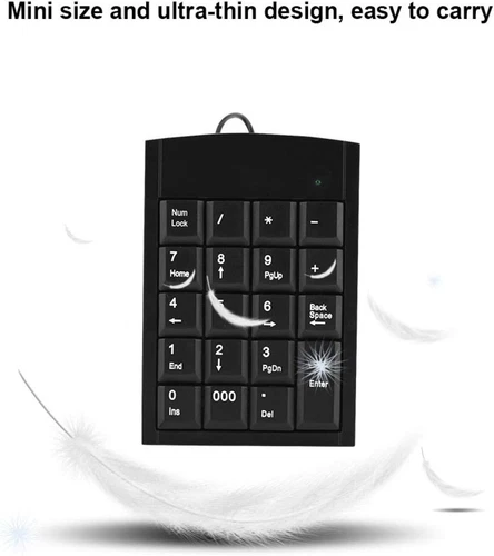USB Number Pad Numpad Numeric Keypad Keyboard
