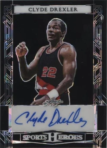 2024 Leaf Metal Sports Heroes - Clyde Drexler #BA-CD1