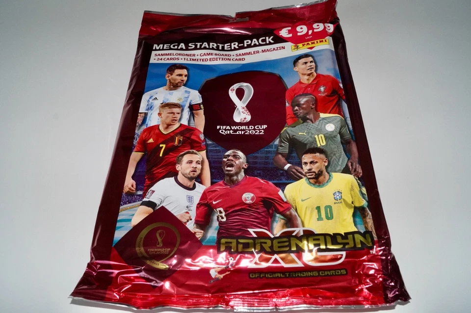 Panini Adrenalyn XL World Cup 2022 QATAR Starterpack + limited Edition Lukaku