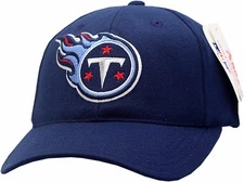 Tennessee Titans Hat Adjustable Strap Replica Wool Logo Block 11877