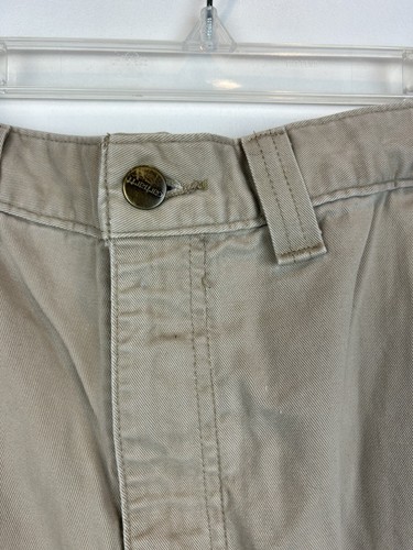 Carhartt Pants Mens 42x30 Carpenter Relaxed Fit Beige Khaki Work Actual 42x29 - Picture 5 of 8
