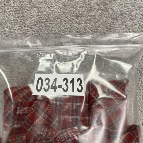 Levi's Standard Flannel Shirt Mens Medium Red Plaid Western Snap Button Cotton - Bild 14 von 14