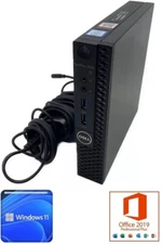 Dell Desktop Optiplex Windows 11 Pro 16GB RAM 512GB NVMe SSD Office 2019 HDMI