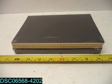 QTY 6: Black Notebook Journals for Writing 8.5 "x 5.5 Inches with Line's