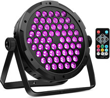 60 Leds Par Light DMX - 90W RGB Stage Par Light Remote Control Sound Activated A