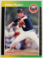 1989 Donruss #154 Nolan Ryan Houston Astros Card