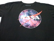 Fifth Sun NASA Black T-Shirt Size Youth XL FLAW