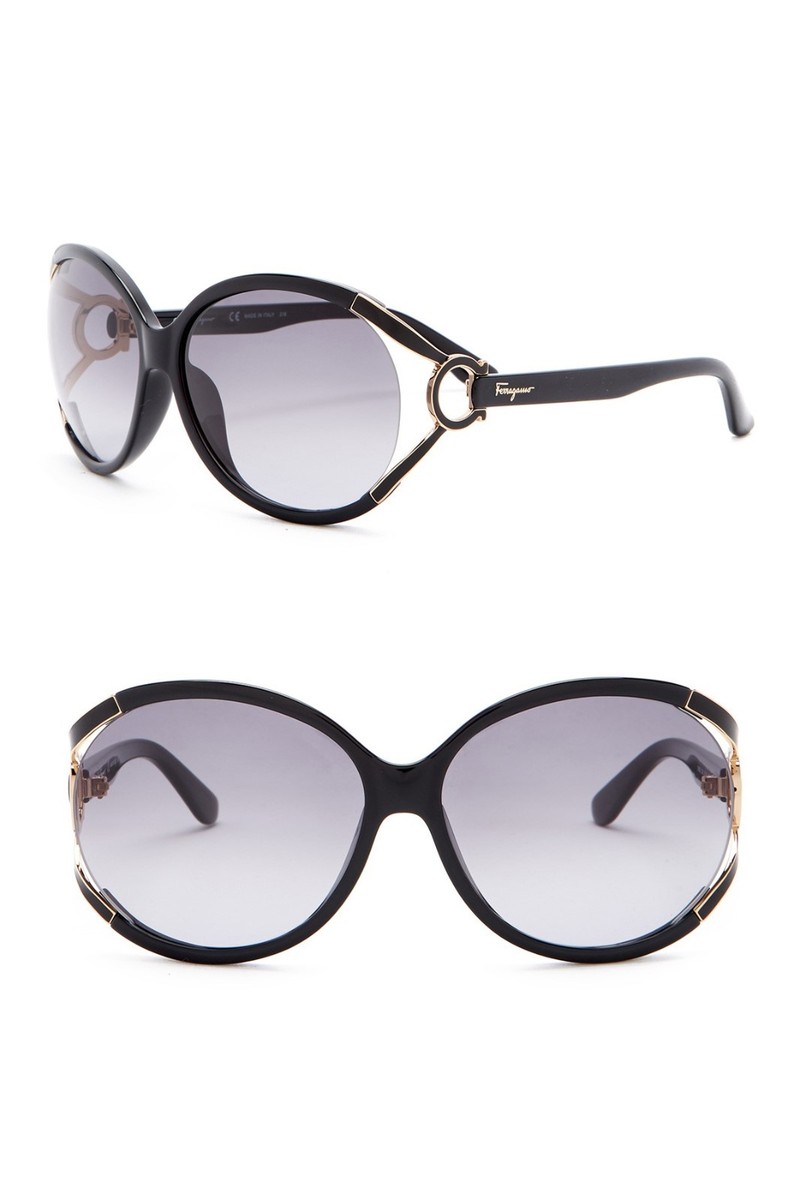 Salvatore Ferragamo SF600SL Butterfly Shiny Black Frame  display picture 1