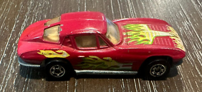 1987 Hot Wheels 1979 63' Split Window Chevy Corvette Vette Stingray Red