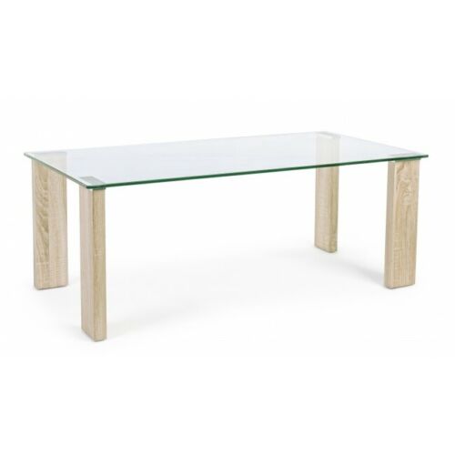 Mesa Rectangular Con Tapa De Vidrio Para Estudio Y Comedor Diseño Moderno - Imagen 12 de 14