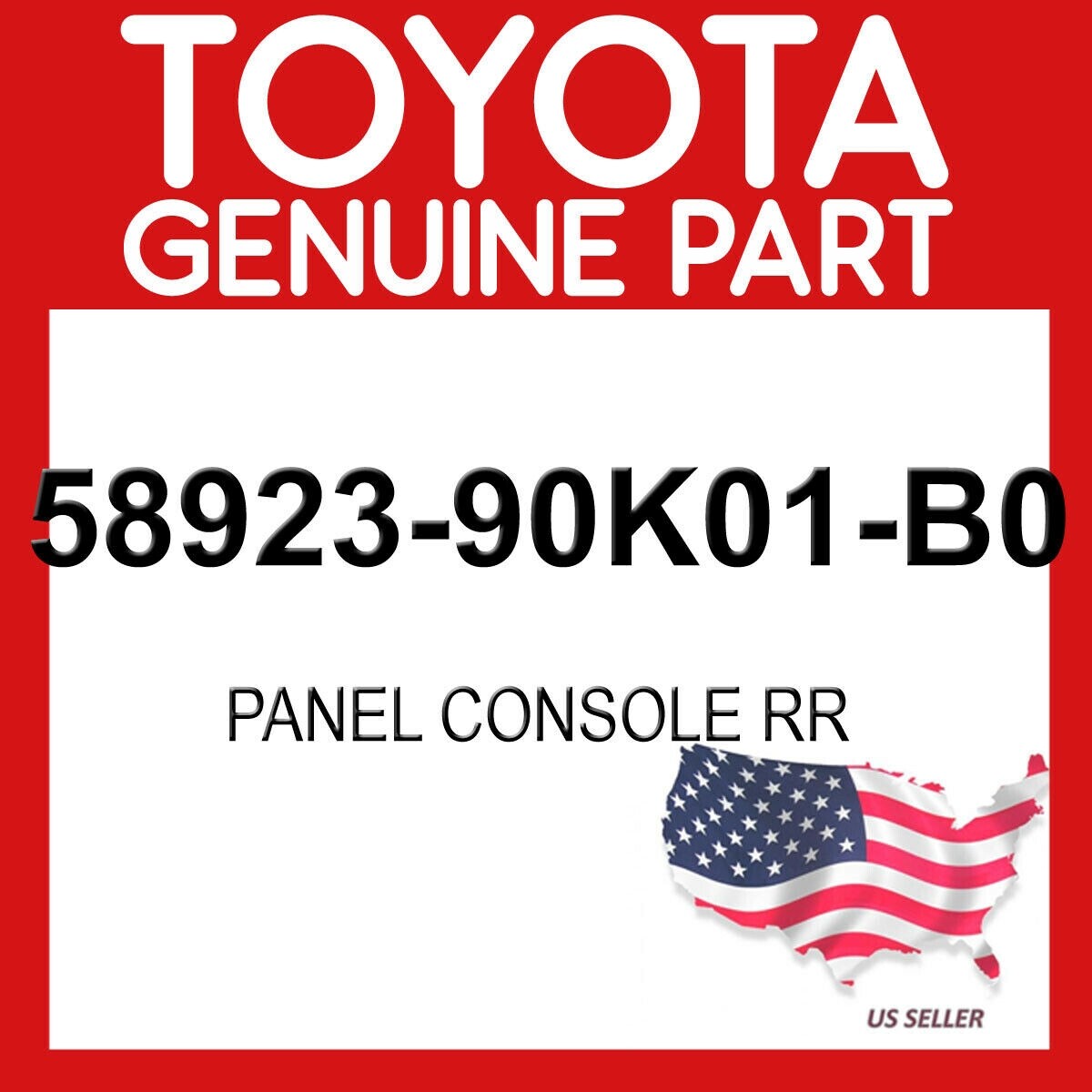 Toyota Genuine 58923-90K01-B0 Panel Console Rr 5892390K01B0 OEM | eBay