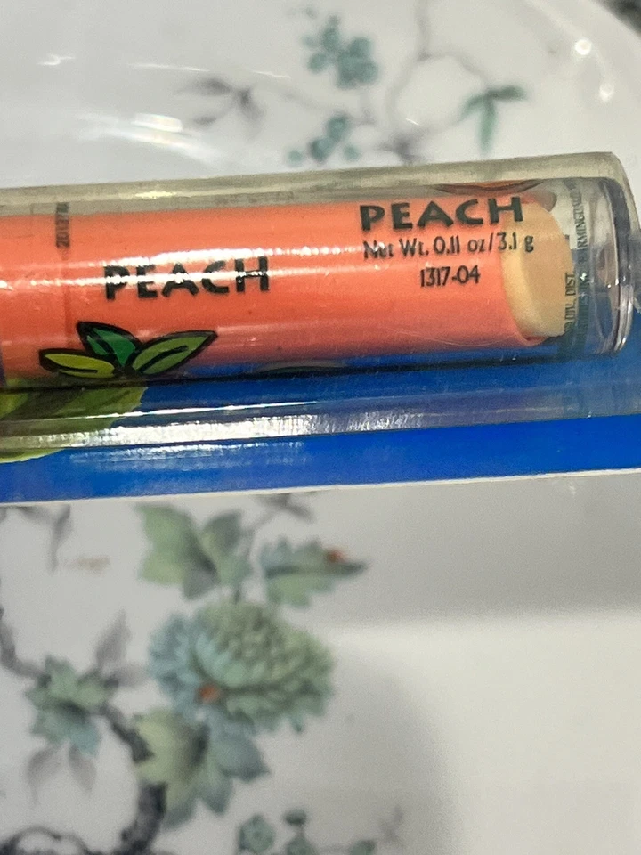 PALO BRILLO LABIAL NATURISTS VINTAGE RARO COLECCIONABLE MELOCOTÓN 1317-04 SELLADO NUEVO Foto 3 de 4