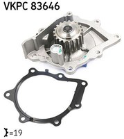 Wasserpumpe Skf Vkpc 83646 FÜR CitroËN Ds Passend FÜR Fiat Ford Ford Usa