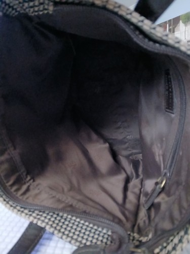 Ralph Lauren - "VINTAGE" Tasche/Beuteltasche mit Hahnentrittmuster, in mittlerer Größe - Bild 4 von 12