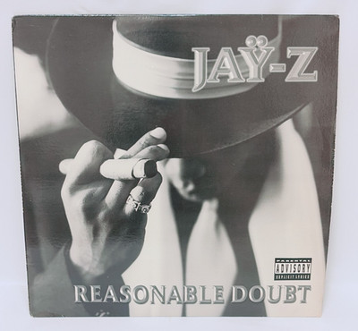 JAY-Z REASONABLE DOUBT ROC-A-FELLA P1 50592 LP VINYL 1996 US Original Pressing