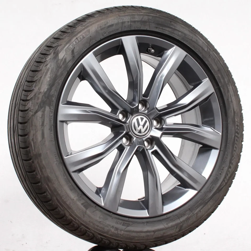 18 Zoll original VW T-Roc 2GA A11 AC7 2GA601025L Alufelgen Sommerreifen - Bild 3 von 4