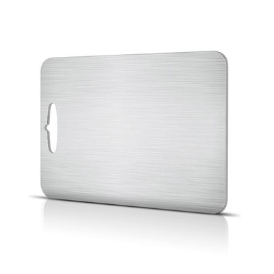 Stainless Steel Cutting Board 14  x 10    304 Stainless Cutting Board,Double-...
