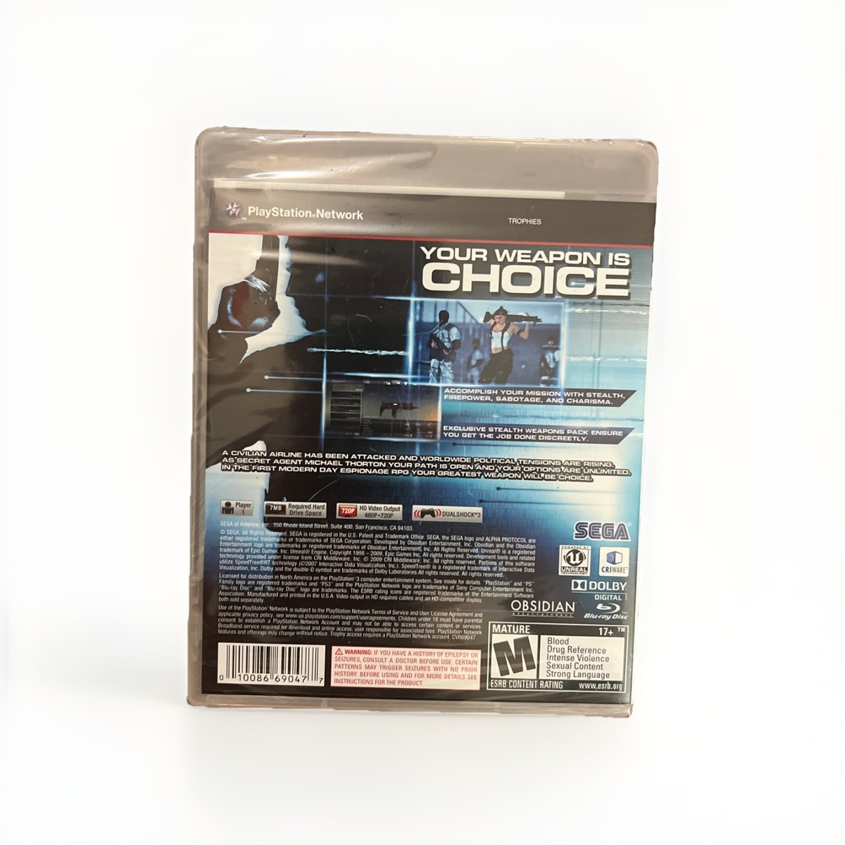 Alpha Protocol (Sony PlayStation 3, 2010) for sale online | eBay