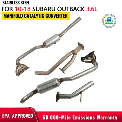 Right & Left Catalytic Set For 10-18 Subaru Outback/Legacy | 10-14 Tribeca 3.6L