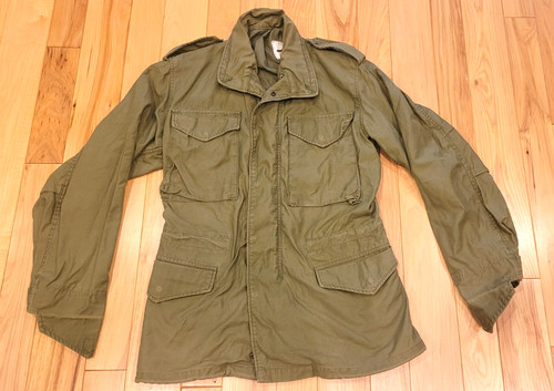 Vintage M65 Military Field Jacket XS OG-107 Army Vietnam Dated 1972 ALPHA IND.