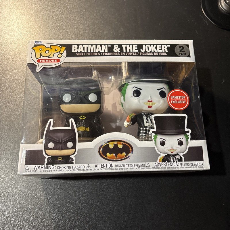 Funko Pop! Vinyl: DC Universe Batman & The Joker - 2 Pack - GameStop (Exclusive)
