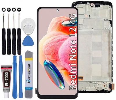 Display Für Xiaomi Redmi Note 12 4G LCD IN-CELL Bildschirm Rahmen