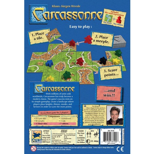 Carcassonne Board Game - Picture 2 of 6