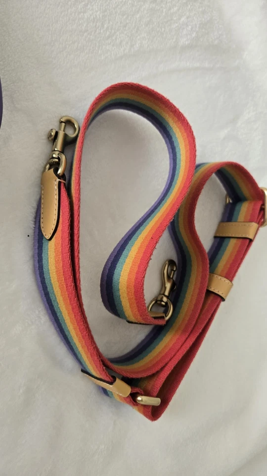 Coach Handbag Clear Stadium Purse New with Broken Zipper See Photos - Image 4 of 4