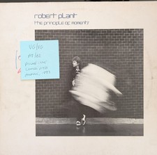 Robert Plant The Principle Of Moments Vinyl Record LP VG/VG 79-0101-1 1983
