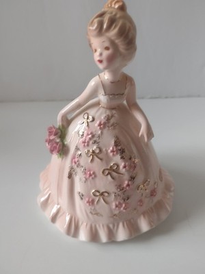 JOSEF ORIGINAL MOMENTS TO REMEMBER SERIES  Debutante Girl FIGURINE Pink